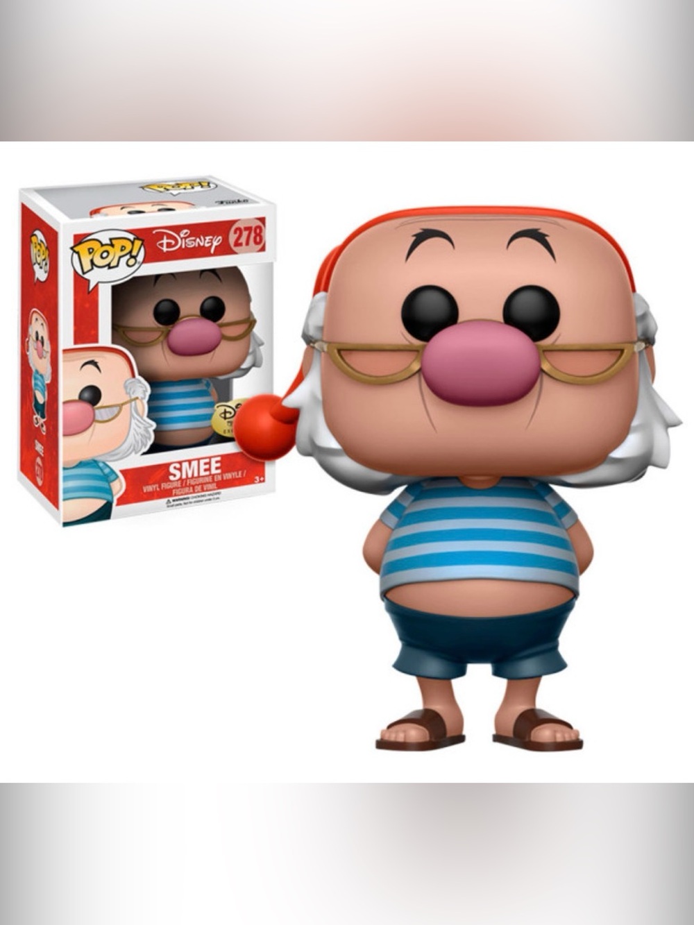 Funko Pop! Disney #278 Smee Peter Pan Special Edition